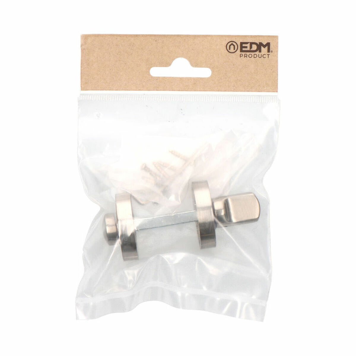 Maniglia con rosetta EDM 85446 707 Alluminio